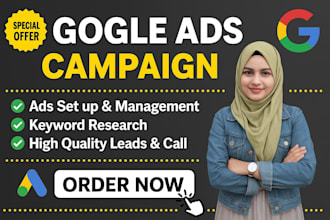 optimize and manage high converting google ads PPC campaigns as SEM specialist