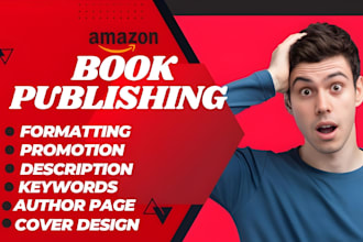 write,publish,promte and design your ebook cover on amazon kindle direct publish
