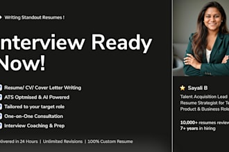 write and upgrade your resume, cv, cover letter, linkedin