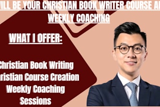 be your christian book writer course and weekly coaching