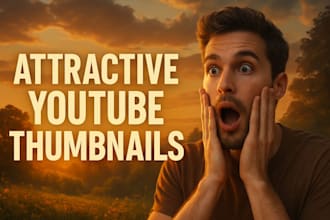 design viral, custom youtube thumbnails to boost your CTR and grow your channel