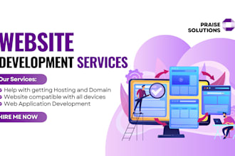 create a professional portfolio website