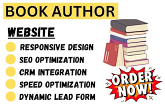design author website, ebook website, book author website, book website