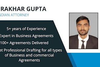 draft professional business contracts, agreements, and ndas