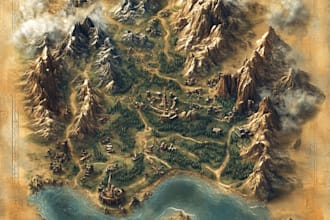 do vector map illustration and design
