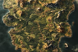 create event or festival vector illustrative maps