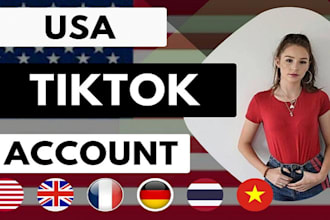 monetization UK, USA and jamiaca tiktok account