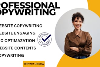 do a professional website copywriting SEO optimized content for your business
