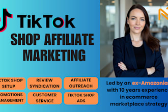 manage your tiktok shop affiliate marketing outreach and ads