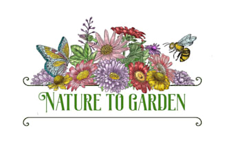 design a natural ecological garden brand logo