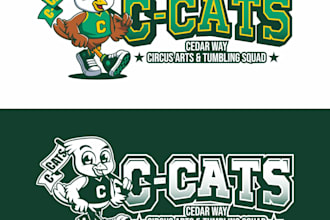 design elementary performance team logo