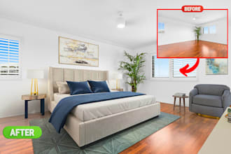 transform your real estate photos with digital virtual home staging