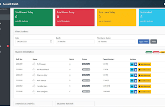 school management system PHP script with mysql database