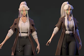 create 3d second life character, 3d clothing, 3d nsfw model, 3d modeling,rigging