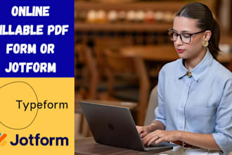 create online fillable pdf form, jotform