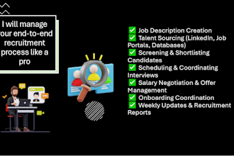 manage your end to end recruitment process for your business