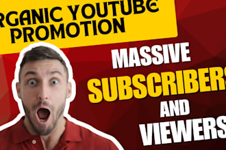 organically promote your youtube video, channel for monetization