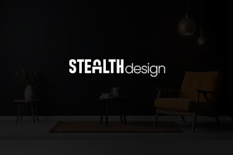 do a modern font and minimalist logo design
