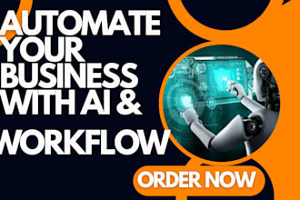 create ai chatbot, automation, ai consultant for your business and work flow