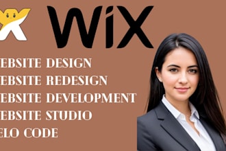 create wix website design redesign website development wix  studio code velo
