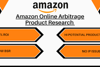 do amazon fba online arbitrage product research