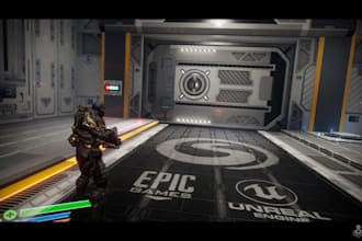 develop multiplayer video games, using unreal engine 4 or ue5