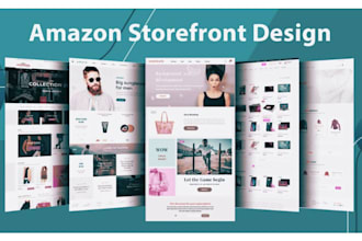 create custom storefront design amazon develop brands presence amazon store