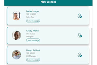 provide custom intranet for new employees