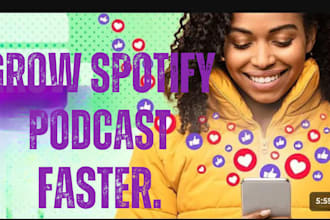 bring 5m daily USA UK download spotify podcast promotion apple podcast promotion