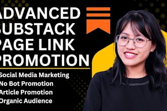 massively promote substack link, affiliate link promotion to active audience