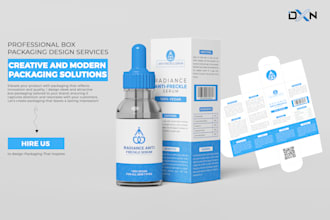 do all type of creative product packaging and label  design with 3d mockup
