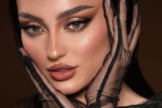 edit high end beauty, wedding and portrait photo retouching