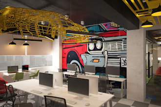 do interior design of corporate offices