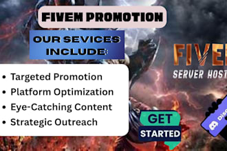 do organic active fivem promotion on discord to promote engagement