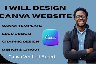 design or edit canva template canva web pro logo design