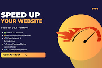 speed up and optimize your wordpress website