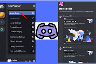 setup and boost your discord custom server within 1 hour