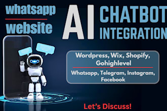 integrate chatbot into whatsapp, fix whatsapp flow, whatsapp ai chatbot website