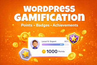 setup gamipress add rank badge and achievements