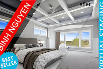 do virtual staging, virtual furniture placement, and virtual renovation