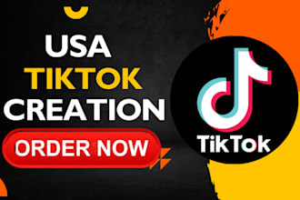 create usa tiktok account us tiktok account and tiktok shop