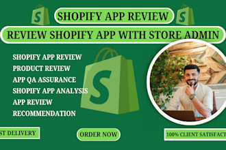 do shopify app review, QA app testing with shopify store analyze