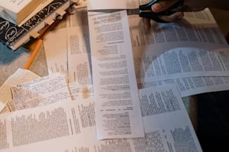 copy edit, proofread, translate and clean all your work