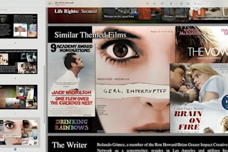 create a stunning pitch deck for your film project, TV series, or screenplay