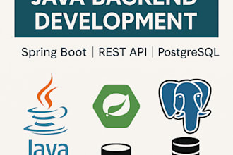 develop java spring boot rest API or microservices