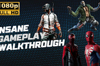record and provide 1080p gameplay walkthroughs of any game