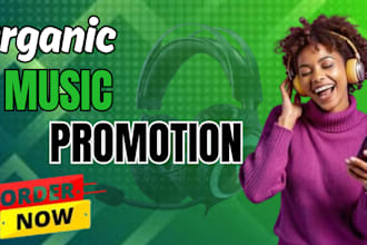 boost your music streams on spotify, apple music and tidal with expert promotion