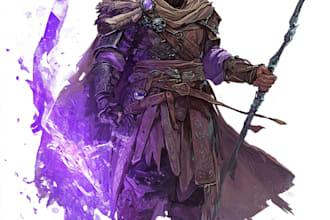 do dnd character art and dnd character illustration