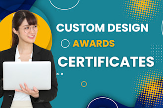 design professional custom award certificate diploma create letterhead envelope