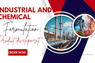 formulate industrial and chemical formulation,and product development